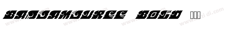 BaiJamjuree Bold字体转换